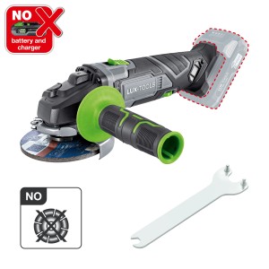 LUX-TOOLS Akku-Winkelschleifer 1 PowerSystem A-WS-20/115