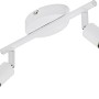 Weißer Briloner LED-Spot Simple, 2-flammig, schwenkbare Strahler.