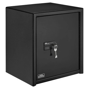 Schwarzer Burg-Wächter Profi-Safe PRS 540 K Tresor mit Schlüssel.