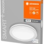 Verpackung der Ledvance Smart+ WiFi Deckenleuchte Orbis Frame, dimmbar und tunable white.