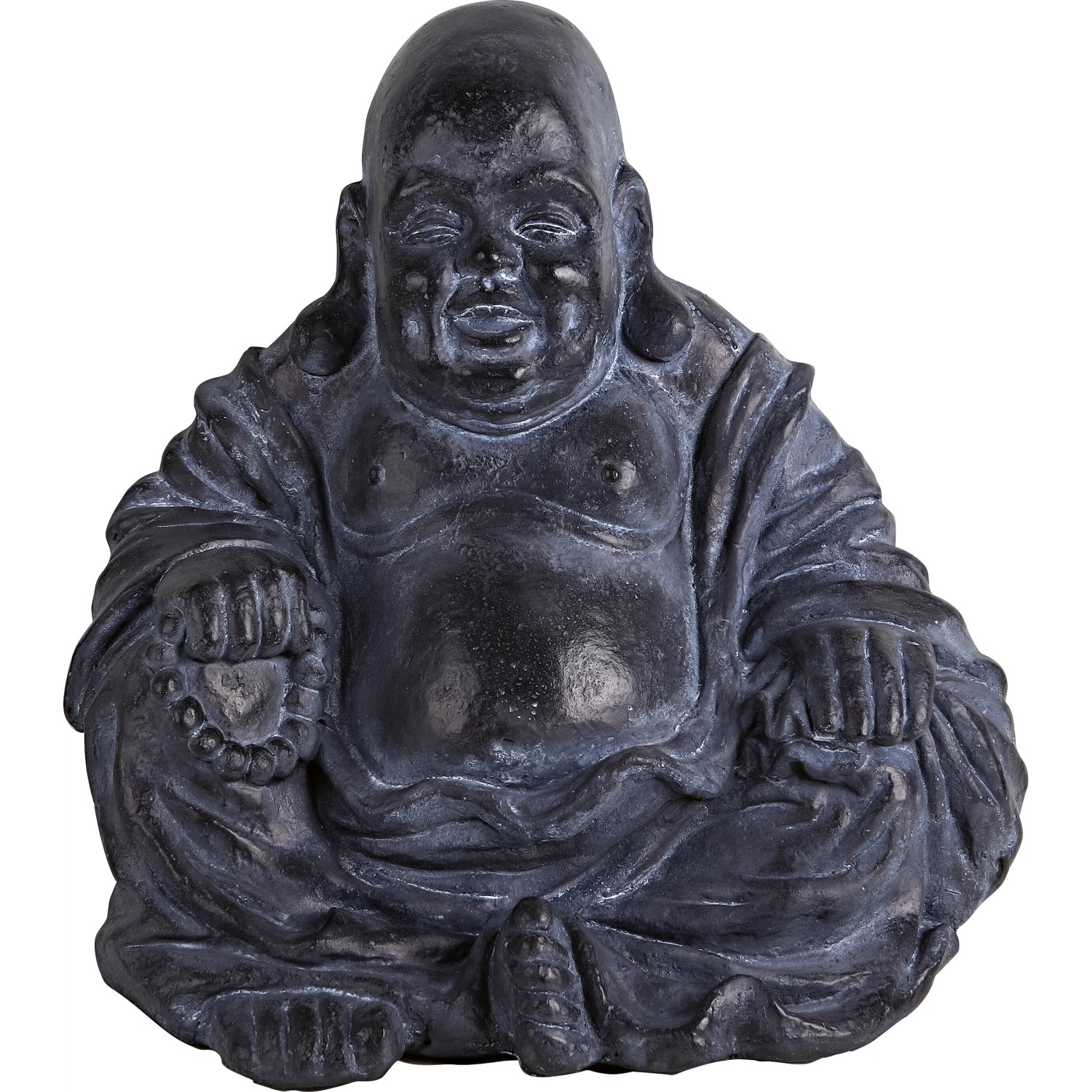 Deko-Figur Buddha Sitzend 43 cm Schwarz kaufen bei OBI