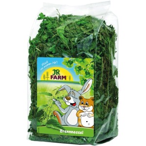 JR Farm Nager-Snacks Brennnessel, 80g Packung. Ergänzungsfutter für Nager.