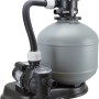 Sandfilteranlage für Steinbach Styropor Pool-Set Highlight, grau/schwarz.