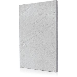 Bagattini Terrassenplatte Wildstone Perla, 40x60x4 cm, mit strukturierter Oberfläche in Steinoptik.