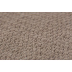 Detailaufnahme: Andiamo Teppich Missouri, 60x120 cm, Schlammfarbe, Kurzflorteppich.