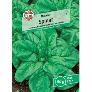 Sperli Saatgut Spinat Matador, MaxiPack 50g