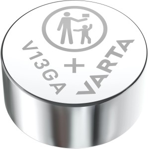 Varta V13GA/LR44 Knopfzelle, 2er-Pack Spezialbatterien für Kleingeräte.