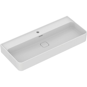 Ideal Standard Strada II Waschtisch, 100 cm, Weiß, mit Hahnloch und Überlauf.