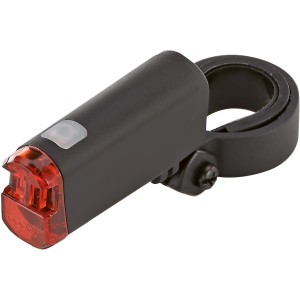 Prophete LED-Batterieleuchte, 15 Lux, zur Befestigung am Fahrrad.