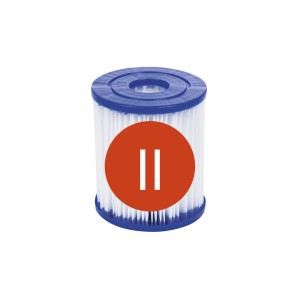 Filterkartusche Größe II für Bestway Stahlrahmenpool und Frame Pools.