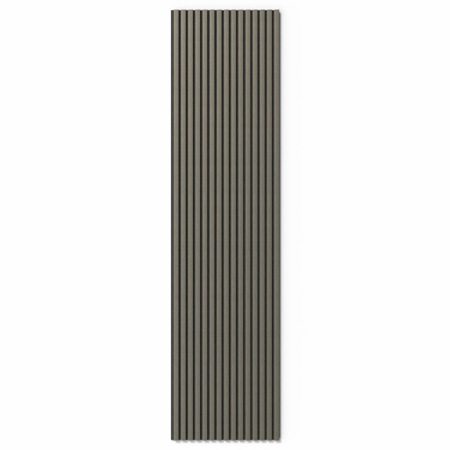 Denpanels Akustikpaneel in Silber Metalloptik, 60x240 cm, zur Wand- und Deckenmontage.