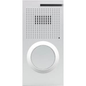 Link2Home WiFi Türsprechanlage in Silber, Audio-Kommunikation für Ihr Smart Home.