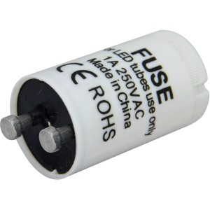 e2 elektro Dummy-Starter für LED-Röhren, 2er-Pack