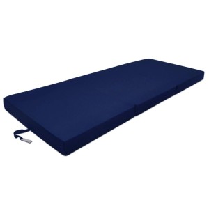 Beautissu Campix Klappmatratze, 190x60x7cm, dunkelblau, Gästebett
