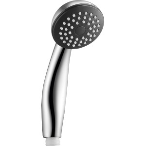 Handbrause mit 1 Funktion Verchromt Anthrazit