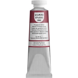 Lukas Studio Ölfarbe Krapplack (imit.), 37ml Tube, Premium-Qualität für Künstler.