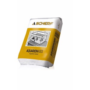 Sack Aquariensand (Quarzsand) Weiß, 0,4-0,8 mm, 25 kg. Bodengrund für Aquarien.