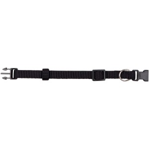 Schwarzes Jollypaw Hundehalsband, Größe M-L (35-55 cm), 20 mm breit.