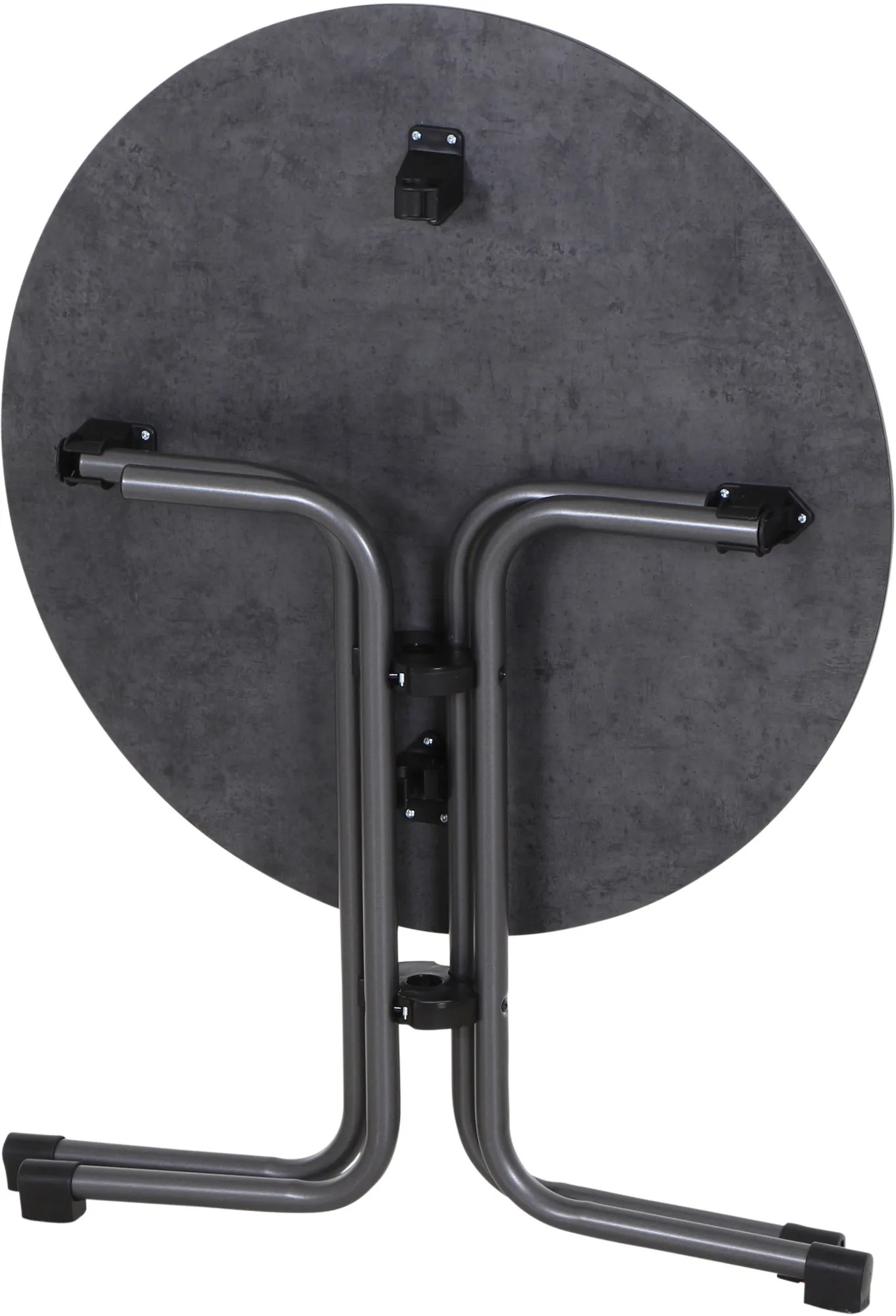 Siena Garden Klapptisch Sola Rund Anthrazit Ø 80 cm kaufen bei OBI