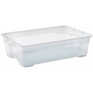 OBI Allzweckbox Santos M 16 cm x 38 cm x 56,5 cm 25 l Transparent