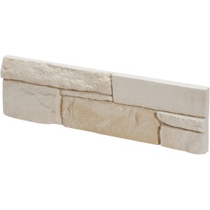 Stegu Verblender Istria Beige 9,3 cm x 20 - 34 cm x 1,2 - 2,4 cm - 0,51 m²