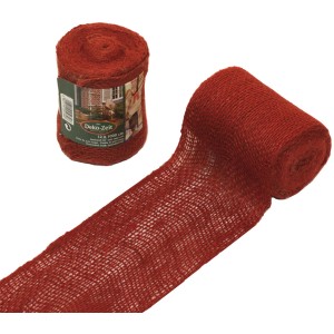 Videx Garden Winterschutz Juteband 6 cm x 300 cm Rot