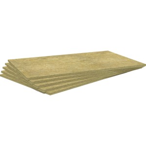 Rockwool Splitrock Dämmplatten, 20mm stark, zur Schall- und Wärmedämmung von Hauswänden.
