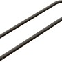 Metallbügel, U-Form, dunkelgrau, für Gartengeräte oder ähnliches.