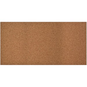 Braune Korkplatte, 100x50x0,6 cm, ideal für Bastelarbeiten und als Pinnwand.