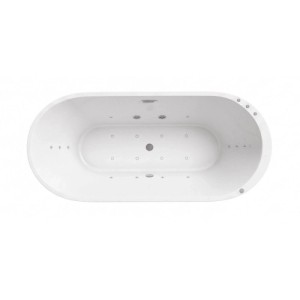 Jet-Line Whirlpool Indoor Spa Freistehende Badewanne 170x80 mit Massagedüsen