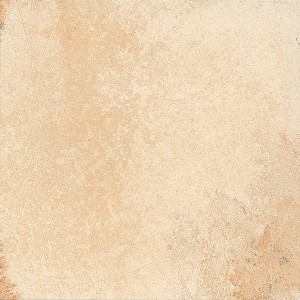 Terrassenplatte Feinsteinzeug Bavaria Beige, 60x60 cm, matte Oberfläche.