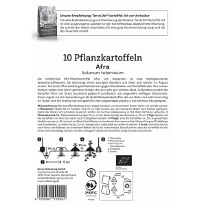 Kiepenkerl BIO Pflanzkartoffel Afra, 10 St
