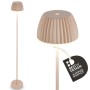 Brilo Akku-Stehleuchte Riffle Dimmbar Touch Lichtkante Beige_2
