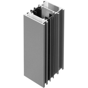 Rahmenverbreiterung (56mm) für ThermoSpace Haustür, Anthrazit, Aluminium.