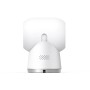 Weiße Eufy S350 Innenkamera mit Dual-Kamera und 360° PTZ Funktion für die Kameraüberwachung.