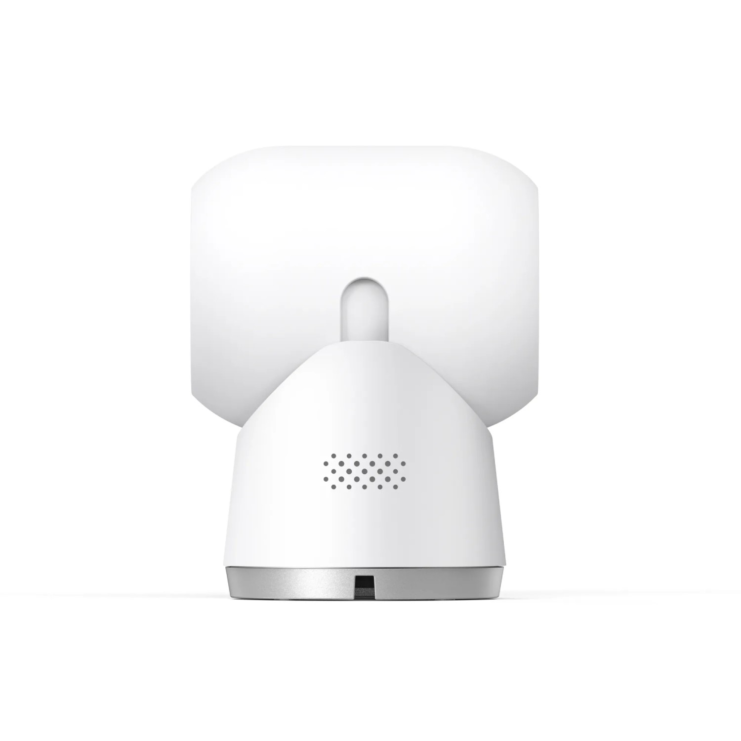 Weiße Eufy S350 Innenkamera mit Dual-Kamera und 360° PTZ Funktion für die Kameraüberwachung.