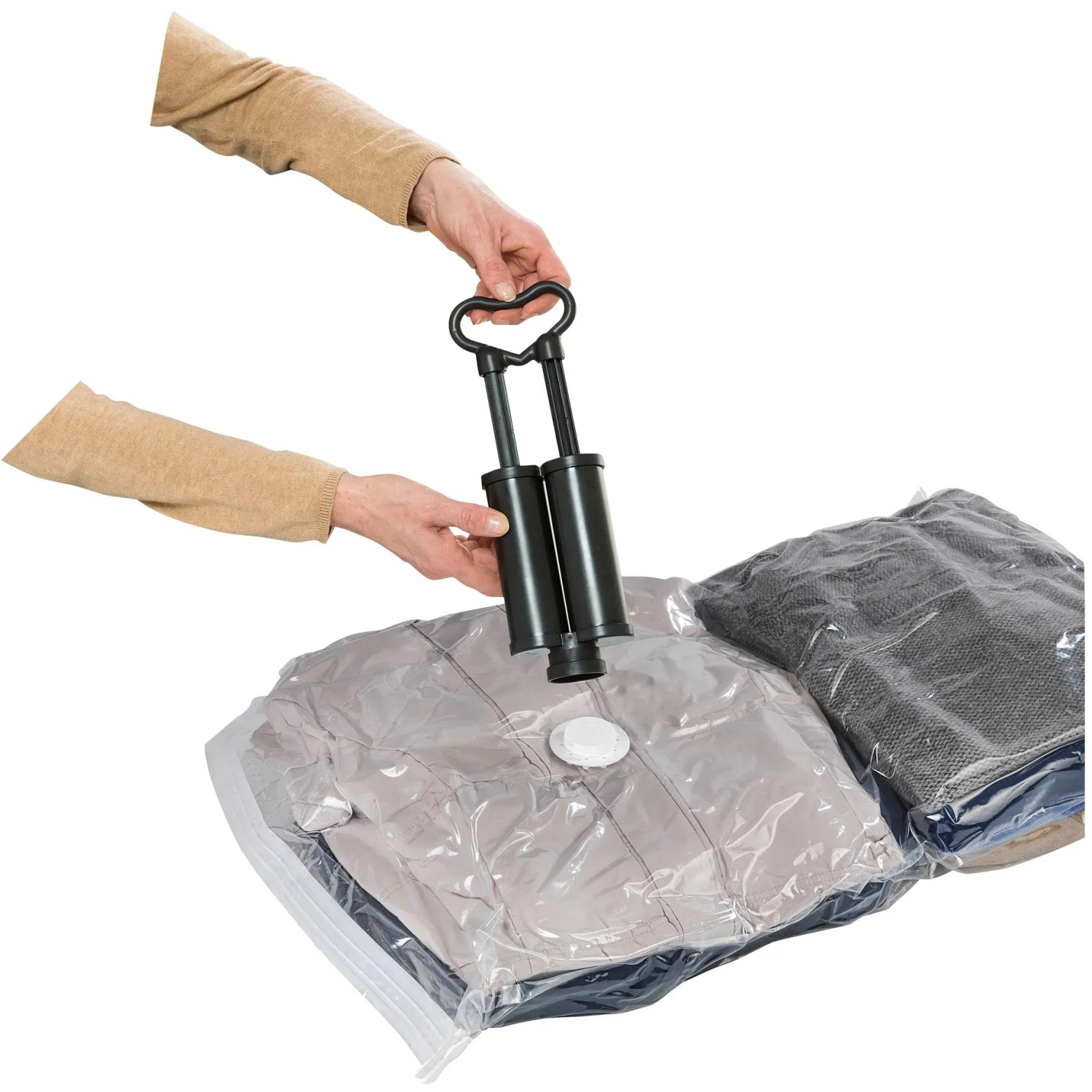 Wenko Vakuum Beutel Reise-Set Transparent 6-teilig mit Pumpe kaufen bei OBI