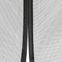 Easymaxx Moskitonetz mit Magnetverschluss für Tür, 100x210 cm, schwarz, Detailansicht.