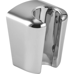 Verchromter baliv Wand-Brausehalter, 60 mm, zur Anbringung einer Handbrause an der Wand.