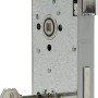 Abus Innentür-Einsteckschloss Silber mit Schlüssel und Einbausicherung.