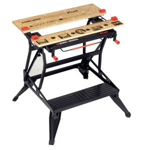 Black+Decker Workmate WM 825 Werkbank, klappbar, bis 250 kg belastbar.