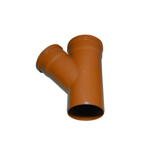 Marley Kanalgrundrohr-Einfachabzweig 45 Grad DN 110/110