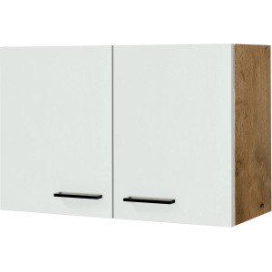 Flex-Well Exclusiv Küchen-Oberschrank Vintea 80 cm Magnolie matt - Lancelot Oak