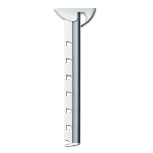 Leifheit Wandkleiderlüfter Airette, weiß, für 7 Kleiderbügel, hochklappbar.