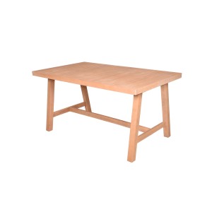 Rechteckiger, brauner Garden Pleasure Gartentisch Bogota aus Holz, 85x150 cm.