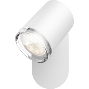 Weißer Philips Hue Adore LED Spot mit Dimmer für Bad, 250 lm.