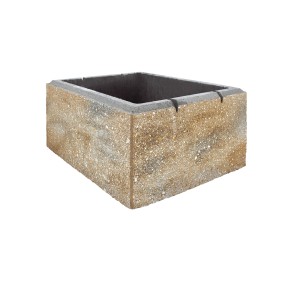 Diephaus Mauerstein Lessia Muschelkalk 50 x 40 x 20 cm