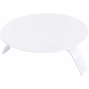 Weißer ISO Federdeckel für 60 mm Unterputzdosen, Schalterdosen-Zubehör.