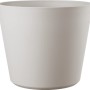 Heller, grauer Deroma Pflanztopf „Origin Plant Pot“, 20 cm, für Innen- und Außenbereich.