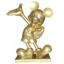 Goldene Disney Gartenfigur Mickey Mouse, 45 cm, als Dekoration für Garten und Terrasse.